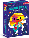 Mudpuppy Solar Snap! – Outer Space Version of Classic Kids Snap Card Game with Cute Illustrations of Planets for Children Ages 4 and Up, 2-4 Players