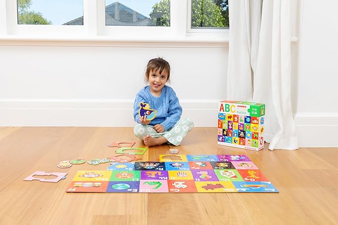 Crocodile Creek 50-Piece Jigsaw Puzzle - Fun Table or Floor Puzzles for Kids Ages 4-6 and Up - Includes Heavy-Duty Shaped Box for Storage - Santa's Workshop - 14" x 18" Finished