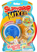 Rainbow Brite Scented SLIMYGLOOP Mix'Ems, Blue Raspberry Glitter Slime with Add-Ins