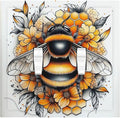 Decorative Switch Plates Bee Honeycomb Flowers Plant Leaves 2 Gang Double Toggle Outlet Light Switch Cover Wall Plate Electrical Faceplate For Nursery Kids Room Decor