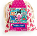 Mudpuppy Teacup Kittens – 36 Piece Puzzle to Go Featuring A Flowery Scene with Cats in Cups Perfect Travel Activity for Children Ages 3 and Up