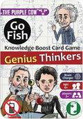 The Purple Cow's Go Fish! - Genius Thinkers - The Classic Card Game with a General Knowledge Boost for Kids & Families Ages 6+