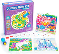 Educational Insights Jumbo Gem Kit - DIY Crafts for Kids Ages 4-8, Mess Free Toddler Arts and Crafts, Diamond Painting Kits for Kids 5-7, Beginner Paint By Gem Art Kits, Sticker Diamond Craft Kit