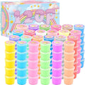 120 Pack Butter Slime Kit, Mini Bulk Slimes for Kids, Soft and Non-Sticky, Slime Party Favors, Goodie Bag Stuffer, Valentines Gifts, Classroom Exchange Prizes, Stress Relief Toys for Girls Boys 4-8