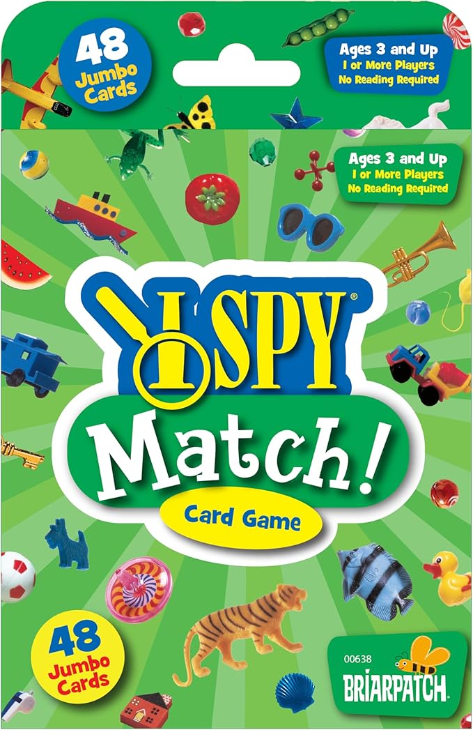 Briarpatch | I SPY Match! Card Game, Ages 3+