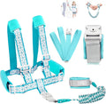 Toddler Leash for Walking, Toddler Safety Harnesses Leashes, Safety Harness with Lock for Kids, Anti Lost Wrist Link for Toddlers ，Upgrade with Reflective Tape Liner（6.5ft）for Kids