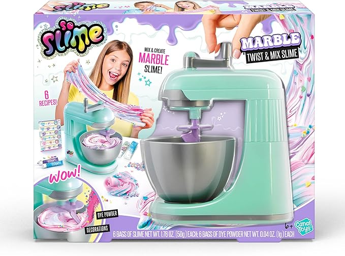 Canal Toys So Slime Marble Twist N Slime Mixer, White