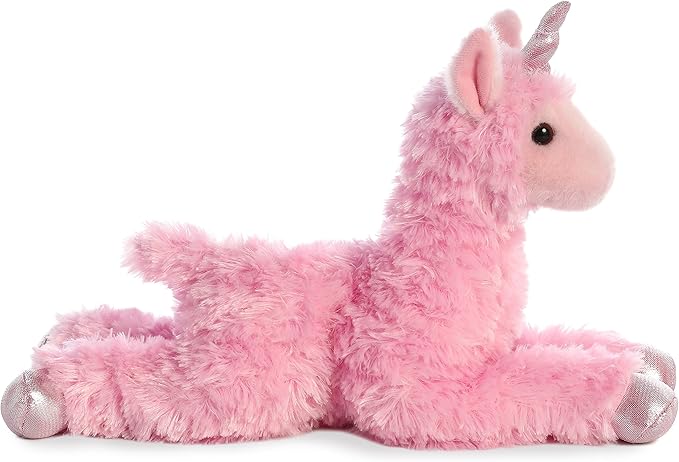 Aurora - Flopsie - 12" Llamacorn, Pink