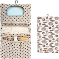Baby Diaper Bag Organizer 2 in 1 Travel Diaper Bags, Foldable Compact Stroller Pouch for Newborn Essentials, Diaper Bags Insert Organizer, Travel-Friendly Diaper Clutch