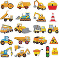 Labeol Diamond Art Kits for Kids Boys and Girls Ages 6-8-10-12 Easy to DIY Creative Diamond Art Sticker Craft by Numbers Kits for Kids and Adult Beginners (Engineering Vehicles)