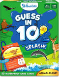 Skillmatics Guess in 10 Splash, Educational Toy & Card Game for Pool, Beach, Boat Trips, Fun Travel Gifts for Kids, Teens & Adults, Ages 6, 7, 8, 9 & Up, 2-6 Players