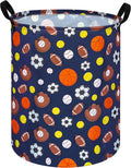 MAIZMZ Kids Hamper Storage Bins Organizer Toy Box Laundry Basket Large Canvas Collapsible Chest for Home/Dorm/Kitchen/Pet/Office/Closet/Shelf/Gift Baskets
