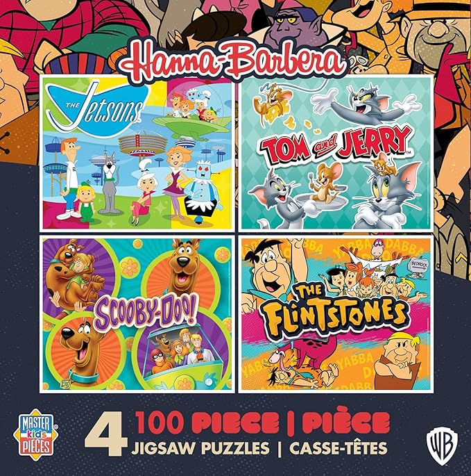 MasterPieces Hanna-Barbera - 4-Pack