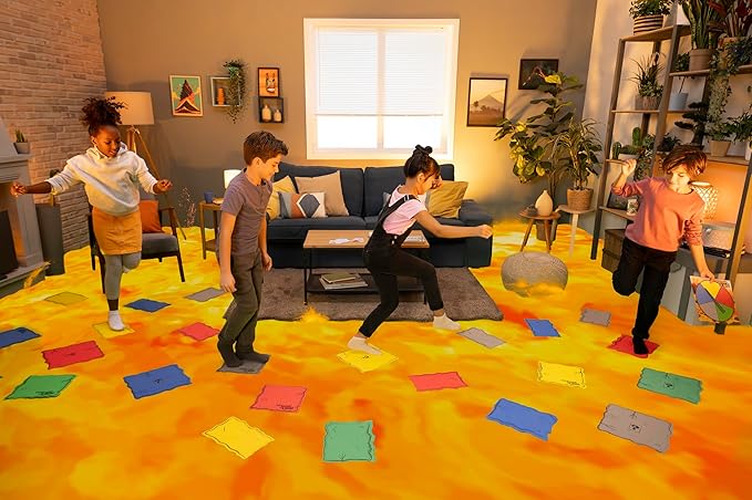 Endless Games The Original The Floor is Lava! Game by Endless Games - Interactive Game For Kids And Adults - Promotes Physical Activity - Indoor And Outdoor Safe