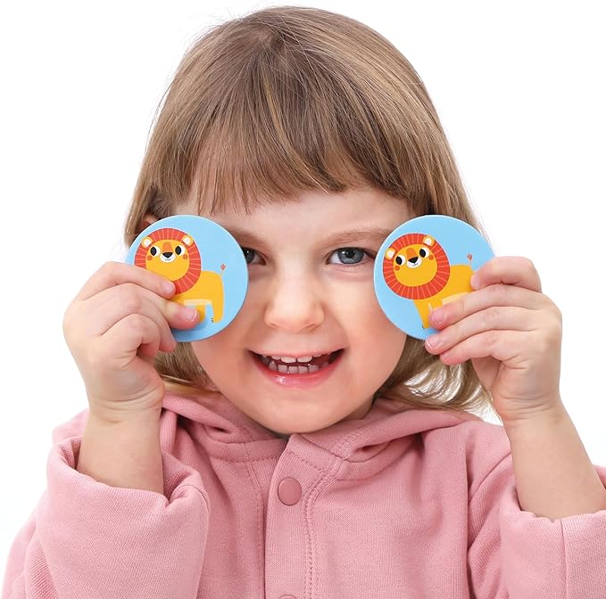 On-The-Go Memory Game Wild Animals 2+ Toddler Game
