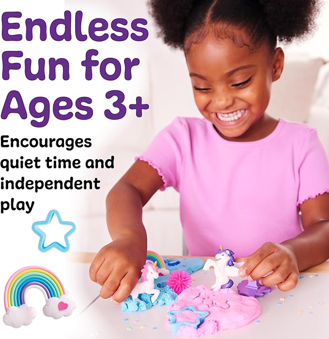 Creativity for Kids Sensory Pack: Unicorn - Sensory Toys for Toddlers, Unicorn Gifts for Girls, Toddler Activities and Spring Crafts (Ages 3+)
