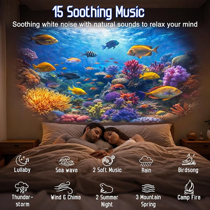 Upgraded Planetarium Projector with White Noise & Bluetooth Speaker, Astronaut Space Light Galaxy Projector for Bedroom, Ceiling Star Night Lights for Kid Adult Mood Lighting with Timer, Bedroom Decor