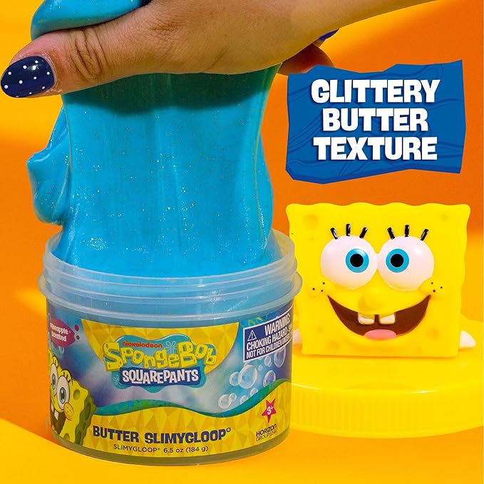 Spongebob Squarepants™ Butter SLIMYGLOOP, Pineapple Scented Slime, 6.5 oz.