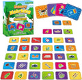 gisgfim 100 PCS Memory Matching Game for Kids Summer Camp Concentration Memory Card for Preschool Educational Ages 3-8 A Fun & Fast Camp Theme Matching Games