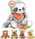 Lilly's Love Weighted Stuffed Animals for Adults & Kids — 5lb Calming Sloth Plush for Anxiety, ADHD & Sensory | Machine Washable Weighted Stuffed Animal w/Removable Insert | Stevie The Sloth
