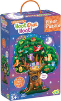 Peaceable Kingdom Hoot Owl Hoot Floor Puzzle – Giant Floor Puzzle for Kids Ages 5 & up – Great for Classrooms