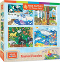 MasterPieces Hello, World! - 4-Pack 48Pc Puzzles - Jigsaw Puzzle with Vibrant Artwork and Durable Pieces - Fun Family Activity, Brain Challenge, and Educational Entertainment for Kids, Teens