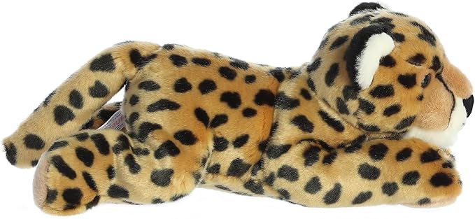 Aurora® Adorable Flopsie™ Cheetah Stuffed Animal - Used to Create Imaginative Play Adventures - Perfect for Birthdays, Kids and Adults, All Ages - Brown 12 Inches