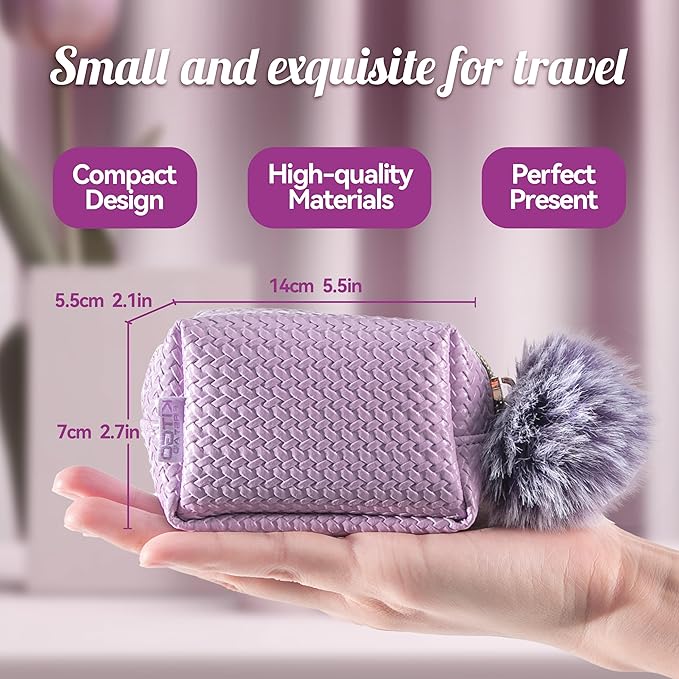 Kitgo Mini First Aid Emergency Clutch Kit -Mother Day Gift Compact Safety Pouch Party Bag with 27 Essential Items for Girl Lady Mother Wife Nurse for Girl Lady Mother Wife Nurse