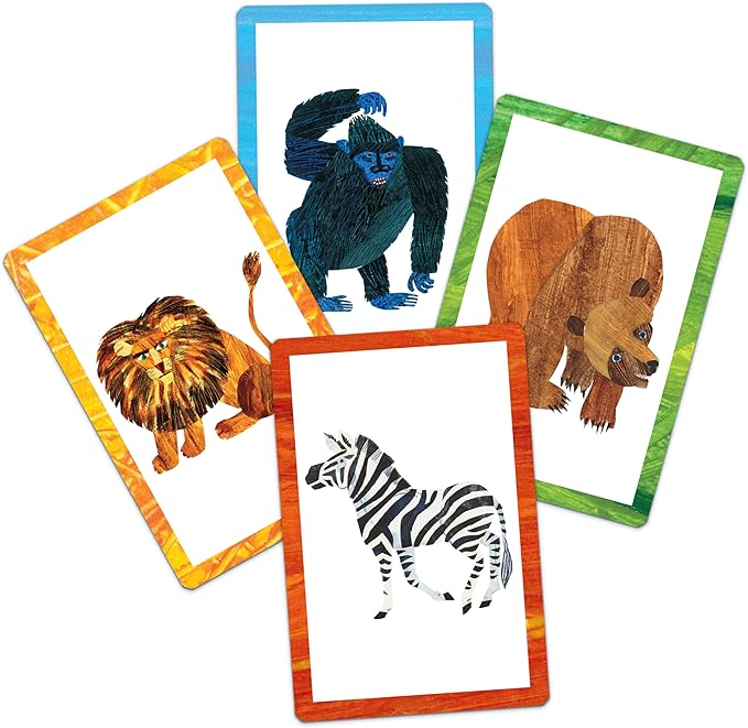 Briarpatch | The Very Hungry Caterpillar Animal Rummy Card Game, Ages 3+