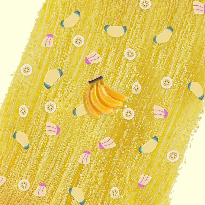 Banana Yellow Cloud Slime, Super Drizzly & Non-Sticky Premade Slime, Slimes Party Favors for Kids, Slimes Sensory Toys for Birthday Easter Hallowmas Christmas Girls Gifts & Boys Gifts