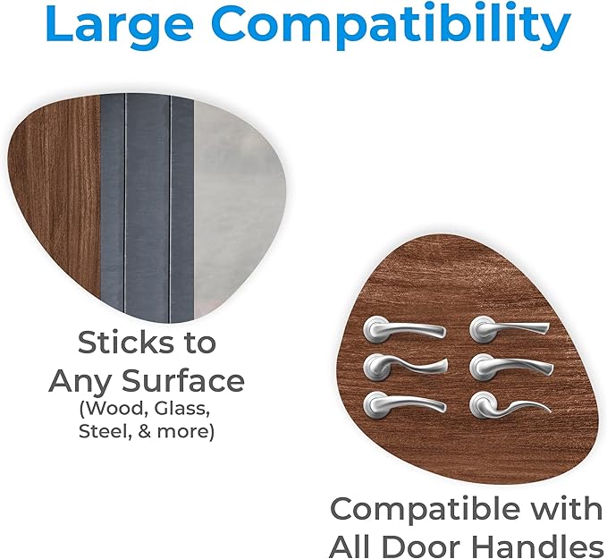 6-Pack Door Lever Lock for Child Safety - Baby Proofing - Child Proof Handle Locks