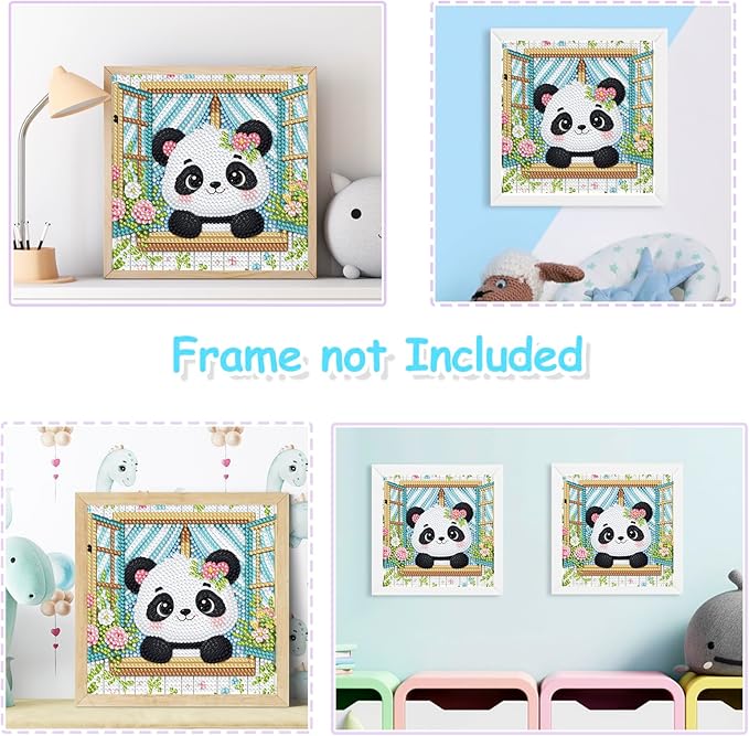 Nardoll Diamond Art Kits - Arts and Crafts - Diamond Art Painting with Wooden Frame - GEM Art for Girls Boys Adults Beginners Home Wall Decor Gifts