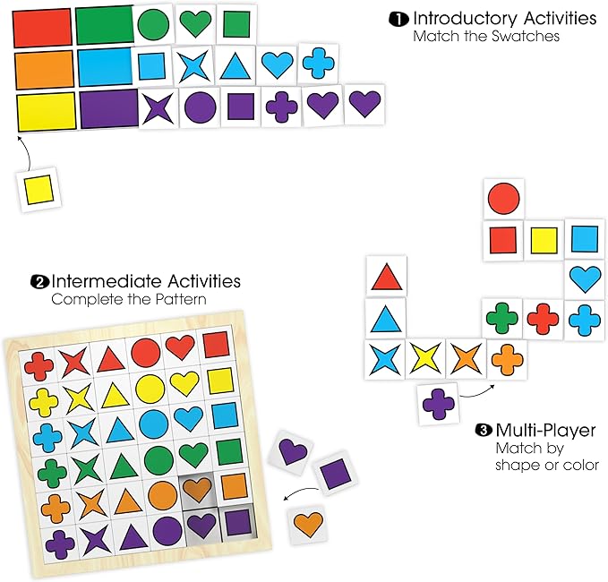 Keeping Busy Match The Shapes Brain Games for Seniors with Dementia Activities for Seniors | Alzheimers Activities for Dementia Patients Elderly Games for Older Adults Alzheimers Products for Elderly