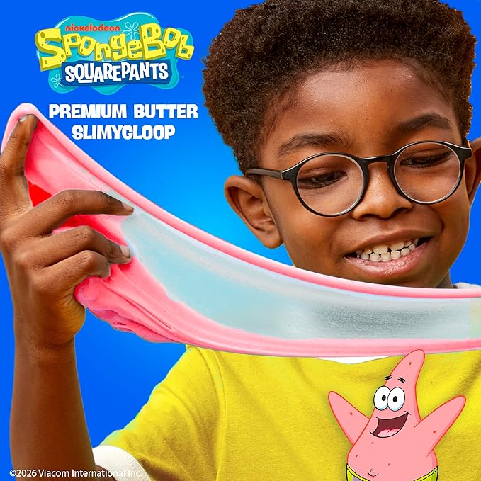 Spongebob Squarepants Patrick Butter SLIMYGLOOP, Bubblegum Scent, 6.5 oz.