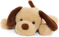 WEIGEDU Large Weighted Puppy Dog Stuffed Animal Plush Toy for Kids and Adults with Embroidered Eyes and Removable Weight Pack - 28 Inches, 5 lbs