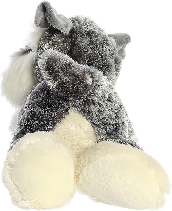Aurora® Adorable Flopsie™ Ludwig™ Stuffed Animal - Playful Ease - Timeless Companions - Gray 12 Inches