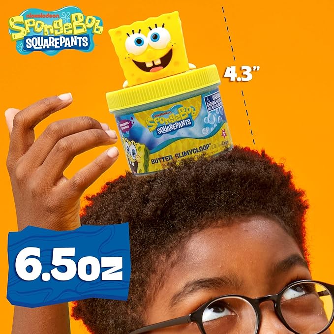 Spongebob Squarepants™ Butter SLIMYGLOOP, Pineapple Scented Slime, 6.5 oz.