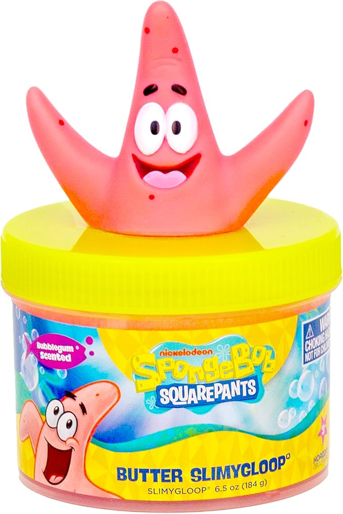 Spongebob Squarepants Patrick Butter SLIMYGLOOP, Bubblegum Scent, 6.5 oz.