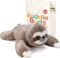 Cuddle Buds 3lbs Weighted Sloth Stuffed Animal for Sensory Needs, 20'' Sloth Plush Large, Weighted Stuffed Animals for Adults, Soft Plush Toy Gift for Kids and Adults, Giant Plushies