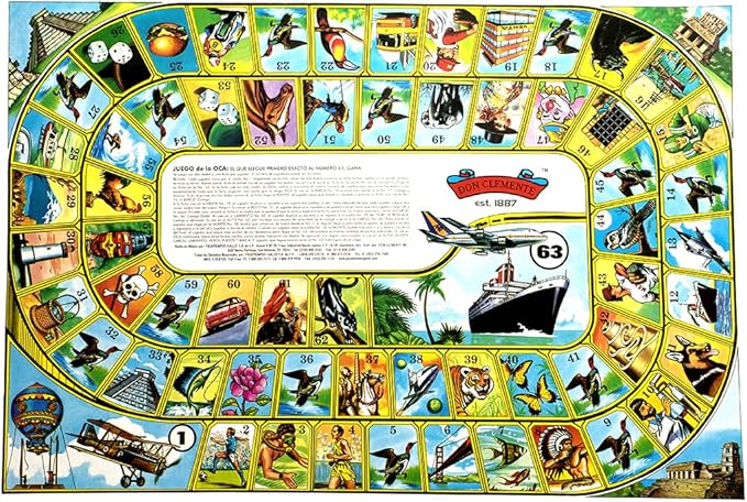 Serpientes Y Escaleras Don Clemente Authentic Mexican Game