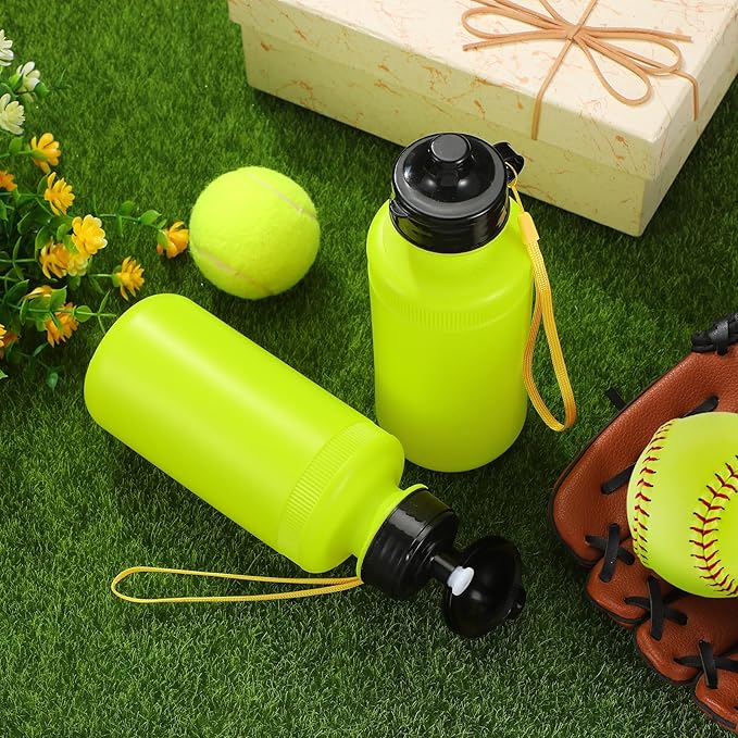 Zubebe 36 Pcs Sports Water Bottles Bulk Squeeze Reusable Bpa-free Plastic Water Bottles End of the Year Gifts Summer Gifts for Students School Travel Hiking Cycling Event Team Gift
