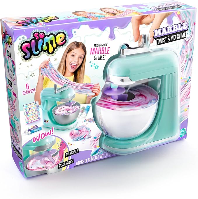 Canal Toys So Slime Marble Twist N Slime Mixer, White