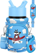 Miss Adola Water Bottle Carrier with Strap - Insulated Kids Water Bottle Holder for Boys Girls Bottle Bag for 10-18Oz