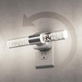 L LOHAS LED Bright Night Light, Night Lights Plug into Wall, 180° Rotating, Auto Light Sensor, Daylight White 5000K, Dimmable Nightlights for Bedroom Bathroom Hallway, 1 Pack