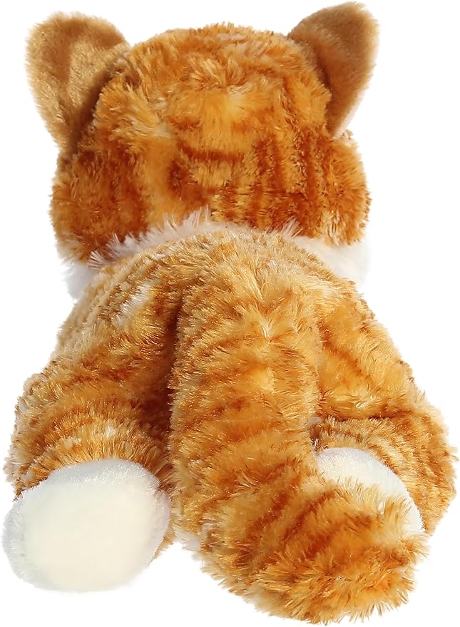 Aurora® Adorable Flopsie™ Chester™ Stuffed Animal - Used to Create Imaginative Play Adventures - Perfect for Birthdays, Kids and Adults, All Ages - Orange 12 Inches