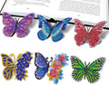 YiConfety Diamond Painting Kits, Kids Diamond Art Gift, Gem Art Kits for Girls Birthday, Arts and Crafts for Kids Ages 6 8 10(Butterfly)