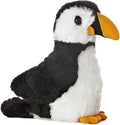 Aurora® Adorable Mini Flopsie™ Puffin Stuffed Animal - Mini Companions Ready for Playful Adventures - for Kids All Ages, Toddlers, Adults, and Families - Black 6.5 Inches