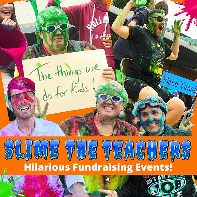 PARTY GOAT Instant Slime Powder. 25 Gallon Bulk Blue Slime Mix for Water Guns or Blasters. Make a Pool, Big Buckets or Bath Tub