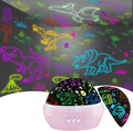 Dinosaur Toys for Girls,Dino Projection 2 in 1 Car Toys for 2-10 Year Kids,Easter Toy Chirstmas Xmax Birthday Gifts