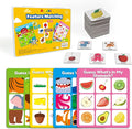 Magnetic Matching Game for Kids Ages 2-4, Feature Memory Game Toddler Learning Toy for Kids 3 4 5, Educational Toy Activities for Boy and Girl